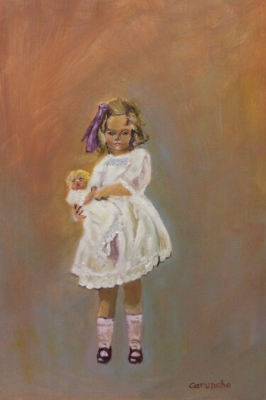 Pintura titulada "Otros tiempos" por Mónica Caruncho Fontela, Obra de arte original, Oleo