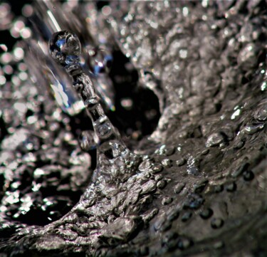Photography titled "Sculpture sur eau -…" by Marie Marlène Mahalatchimy, Original Artwork, Non Manipulated Photography