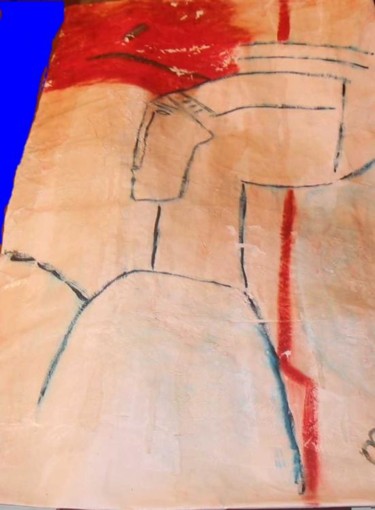 Peinture intitulée "EGYPTIEN" par Maevy, Œuvre d'art originale
