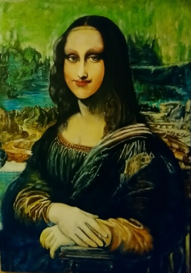 「Lisa des lombards h…」というタイトルの絵画 Gerdenによって, オリジナルのアートワーク, オイル