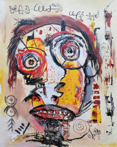 Peinture intitulée "Sans titre 011219" par Jean Jacques Royo, Œuvre d'art originale, Acrylique