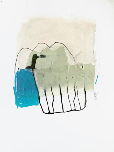 Peinture intitulée "SHORT STORY 11" par Luc Pierre, Œuvre d'art originale, Collages