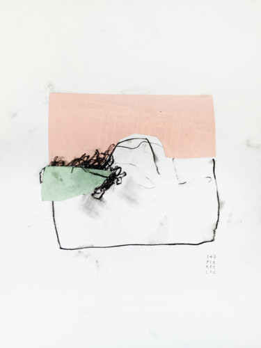 Collages intitulée "SHORT STORY 13" par Luc Pierre, Œuvre d'art originale, Collages