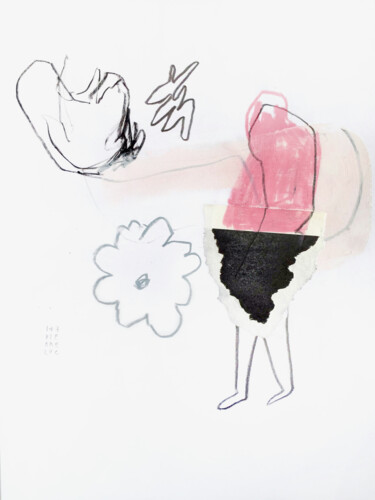 Collages intitulée "SHORT STORY 17" par Luc Pierre, Œuvre d'art originale, Collages
