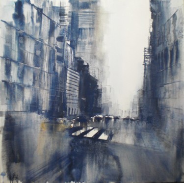 New York New York 7 Pintura titulada "New York New York 7" por Giorgio Gosti, Obra de arte original, Acuarela