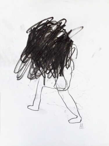 Dessin intitulée "SHORT STORY 22" par Luc Pierre, Œuvre d'art originale, Graphite
