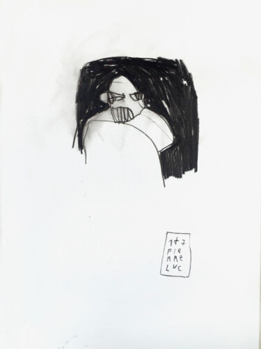 Dessin intitulée "SHORT STORY 23" par Luc Pierre, Œuvre d'art originale, Graphite
