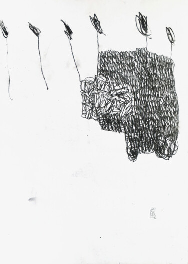 SHORT STORY 36 Dessin intitulée "SHORT STORY 36" par Luc Pierre, Œuvre d'art originale, Graphite