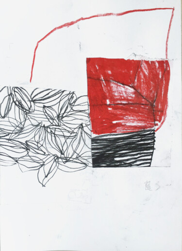 Collages intitulée "SHORT STORY 42" par Luc Pierre, Œuvre d'art originale, Collages