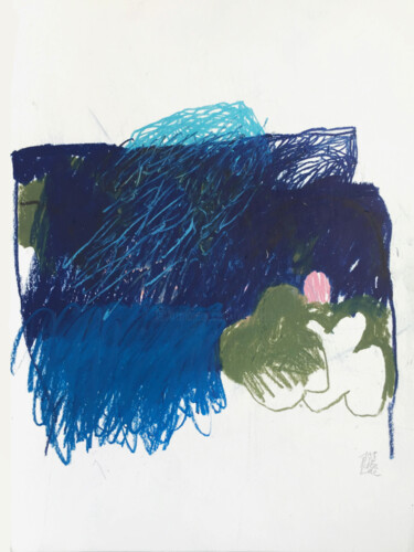 Dessin intitulée "MEDITERRANEE IV" par Luc Pierre, Œuvre d'art originale, Pastel