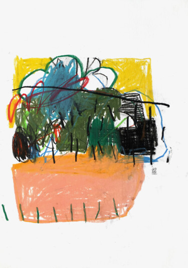 Dessin intitulée "IN ALL LIKELIHOOD II" par Luc Pierre, Œuvre d'art originale, Pastel