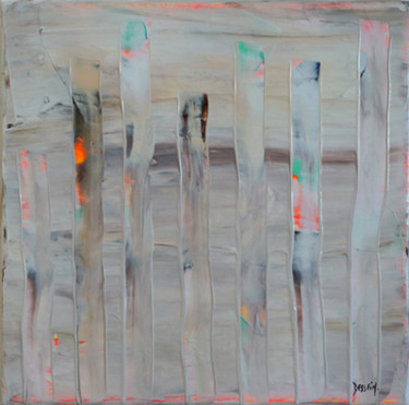 Peinture intitulée "Libération (48)" par Delphine Dessein, Œuvre d'art originale, Acrylique