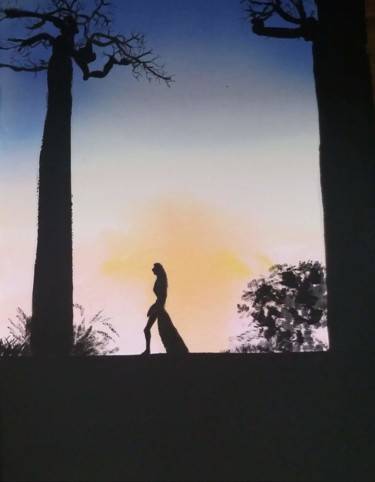 coucher de soleil allée des baobabs 2