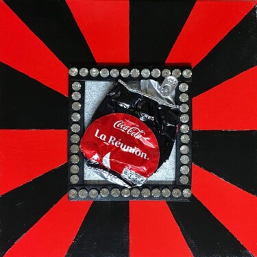 Peinture intitulée "La Réunion" par Johanna Meunier, Œuvre d'art originale, Acrylique Monté sur Châssis en bois