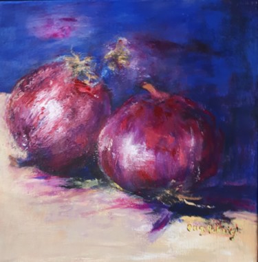 oignons rouges 30 X 30 CM