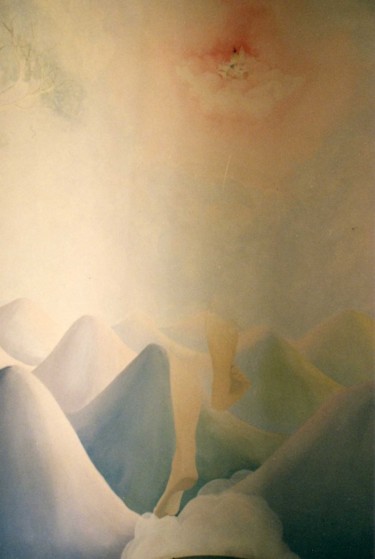 Peinture intitulée "Fresque en Sicile" par Zampo, Œuvre d'art originale