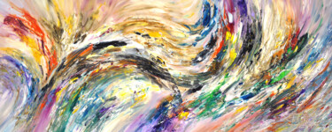Stick: Powerful Wings 1 绘画 标题为“Stick: Powerful Win…” 由Peter Nottrott, 原创艺术品, 丙烯