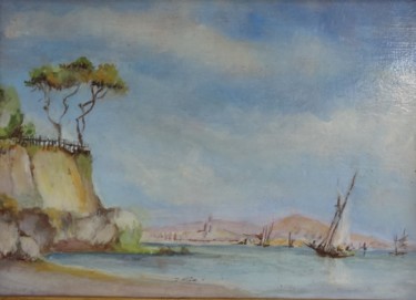 Peinture intitulée "Peinture à l'huile…" par Kaliko54, Œuvre d'art originale, Huile Monté sur Panneau de bois
