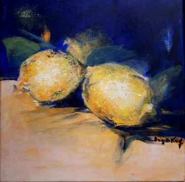 Les CITRONS 30 x 30 cm