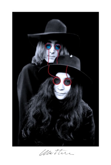 Digital Arts titled "MATTONI - John & Yo…" by Mattoni, Original Artwork, Digital Painting