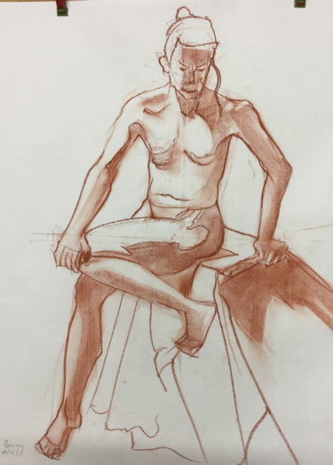 étude de nue