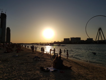 Photographie intitulée "Coucher de soleil p…" par Carlos Vieira, Œuvre d'art originale, Photographie non manipulée