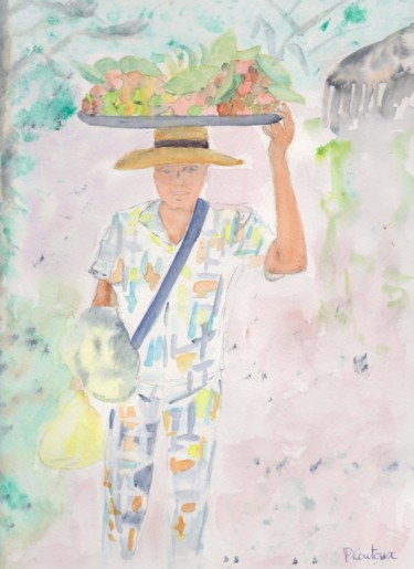 La marchande de fruits cambodgienne