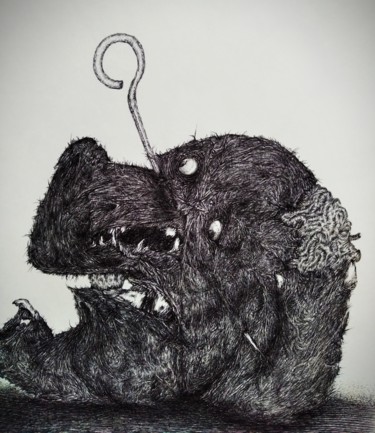 Фотография под названием "Toothache." - Yorick, Подлинное произведение искусства, Цифровая фотография