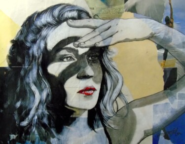 Peinture intitulée "sansp" par Vincent Tessier Xxc, Œuvre d'art originale, Acrylique