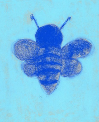 Bumble Bee in Blue