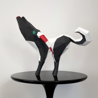 雕塑 标题为“Ramy, sculpture à a…” 由Ecogami, 原创艺术品, 纸