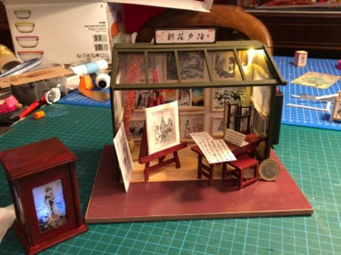 Design titled "L’atelier du peintr…" by Nadine Wandel, Original Artwork