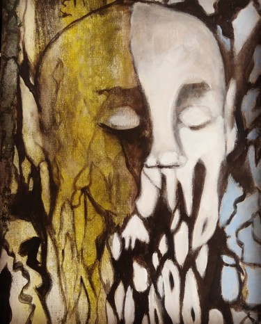 Painting titled "Fragile" by Dan Flanagan, Original Artwork, Acrylic
