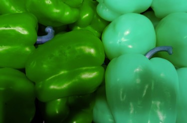 Photographie intitulée "Piments Frais 2019…" par Carlos Vieira, Œuvre d'art originale, Photographie non manipulée