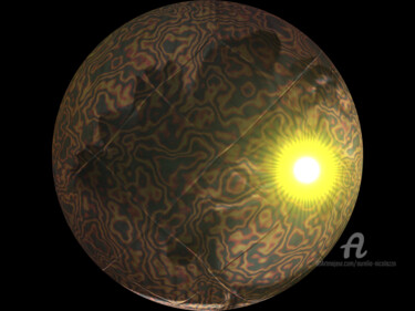 Digital Arts titled "Astratto Digitale 3" by Aurelio Nicolazzo, Original Artwork, 3D Modeling