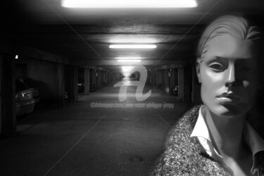 L'INCONNUE DU PARKING 7 Photography titled "L'INCONNUE DU PARKI…" by Jean-Marc Philippe (Jimpy), Original Artwork, Digital Photography