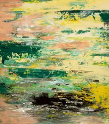 Painting titled "A window of light" by Atignas Art, Original Artwork, Acrylic