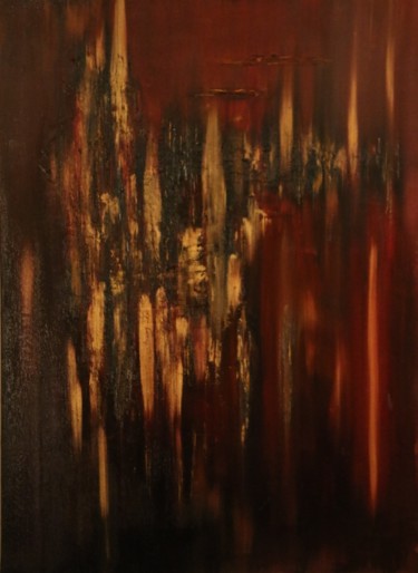 Peinture intitulée "Ferveur" par Patrice Poidevin, Œuvre d'art originale, Huile
