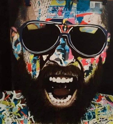Peinture intitulée "I want you." par Pascal Petit, Œuvre d'art originale, Bombe aérosol