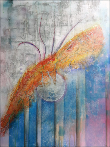 Peinture intitulée "#125 "Tactile"" par Gwoo Milord, Œuvre d'art originale, Acrylique