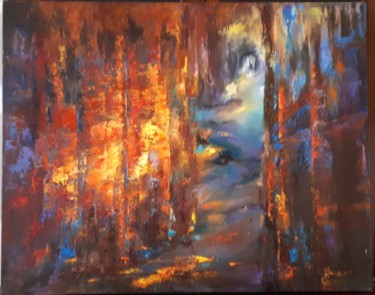 SOUS-BOIS 4  73 x 92 cm