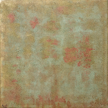 Peinture intitulée "Fin 2019" par Ayel, Œuvre d'art originale, Acrylique Monté sur Châssis en bois