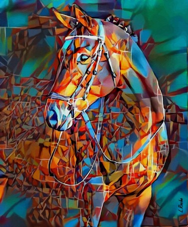 Caballo cubista