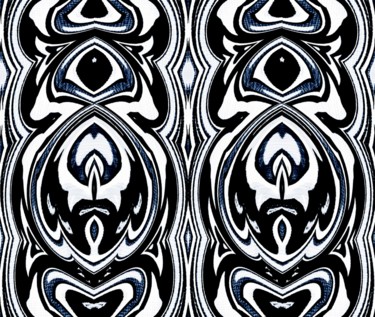 Digital Arts titled "Three-eoght-inch-ta…" by Peter Jalesh, Original Artwork, Digital Painting
