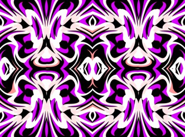 Digital Arts titled "Donkey Flowers" by Peter Jalesh, Original Artwork, Digital Painting