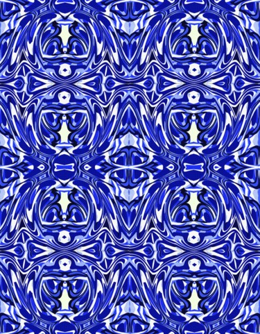 Digital Arts titled "Nocturnal Walls" by Peter Jalesh, Original Artwork, Digital Painting