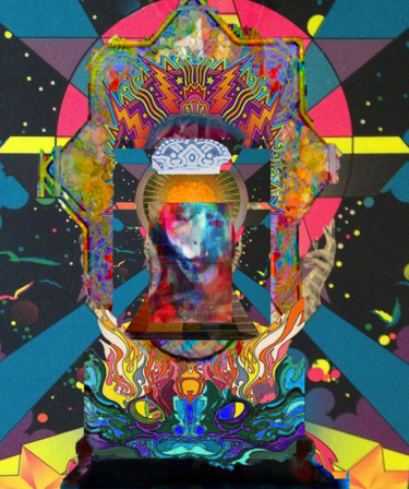 数字艺术 标题为“Rip It Up Girl” 由Devorah Rosen, 原创艺术品, 数字油画