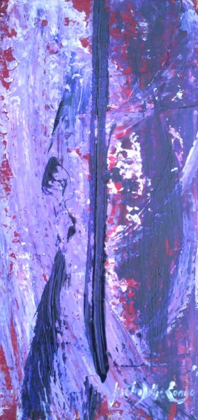 Avancée Peinture intitulée "Avancée" par Gisèle Dalla Longa, Œuvre d'art originale, Acrylique Monté sur Panneau de bois