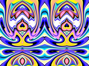 Digital Arts titled "The Gate Pillars" by Peter Jalesh, Original Artwork, Digital Painting