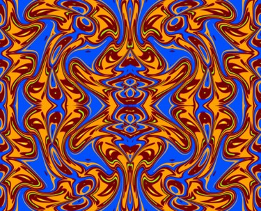 Digital Arts titled "Dandelions everywhe…" by Peter Jalesh, Original Artwork, Digital Painting
